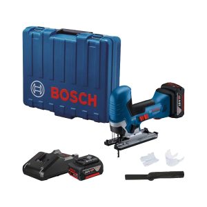 Ferăstrău vertical cu acumulator GST 185-LI Professional cu acumulatori si incarcator in valiza