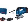 Ferăstrău vertical cu acumulator GST 183-LI Professional cu incarcator si 2 acumulatori in valiza
