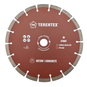 DISC-DIAMANTAT-DEBITARE-BETON-230X2.6X22.23-TERENTEX-START