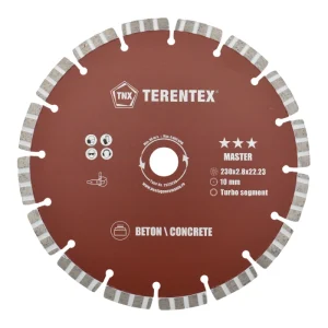 DISC-DIAMANTAT-DEBITARE-BETON-TURBO-LASER-230X2.8X22.23-TERENTEX-MASTER
