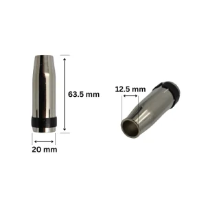 DUZA-GAZ-CALOTA-CONICA-12.5X63.5-mm