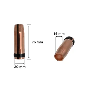 DUZA-GAZ-CALOTA-CONICA-16X76-mm-teraweld