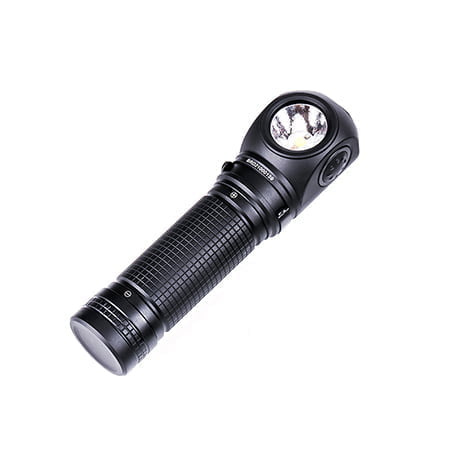 Lanterna reincarcabila P10 cu unghi drept cu 3 surse de lumină - 1400 lumeni, 200 m, Nextorch - imagine 2