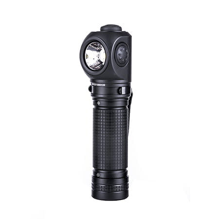 Lanterna reincarcabila P10 cu unghi drept cu 3 surse de lumină - 1400 lumeni, 200 m, Nextorch
